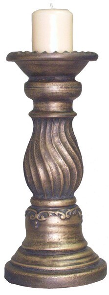 Moroccan Swirl Candlestick Large Artwork Candle Holder